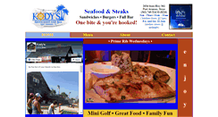 Desktop Screenshot of kodysrestaurant.com